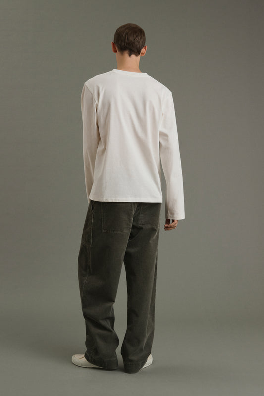 Tee-Shirt Thomas - Écru - Coton - Homme