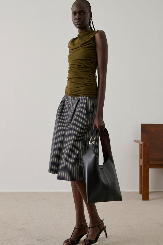 Sandales Cecilie - Noir - Cuir - Femme