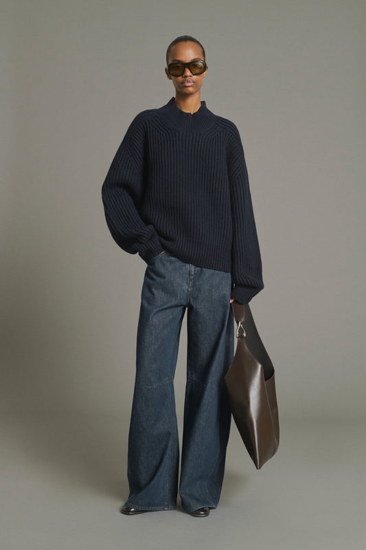 Vaqueros Gaspard - Azul Gris - Coton - Mujer