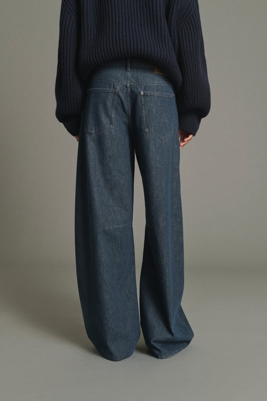 Vaqueros Gaspard - Azul Gris - Coton - Mujer
