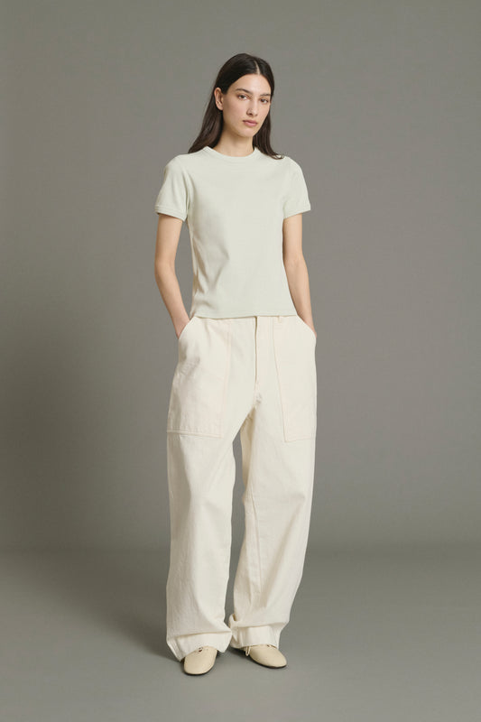 Tee-Shirt Aristide - Menthe - Coton - Femme
