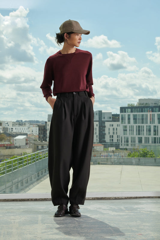 TROUSERS TIMON CHARCOAL