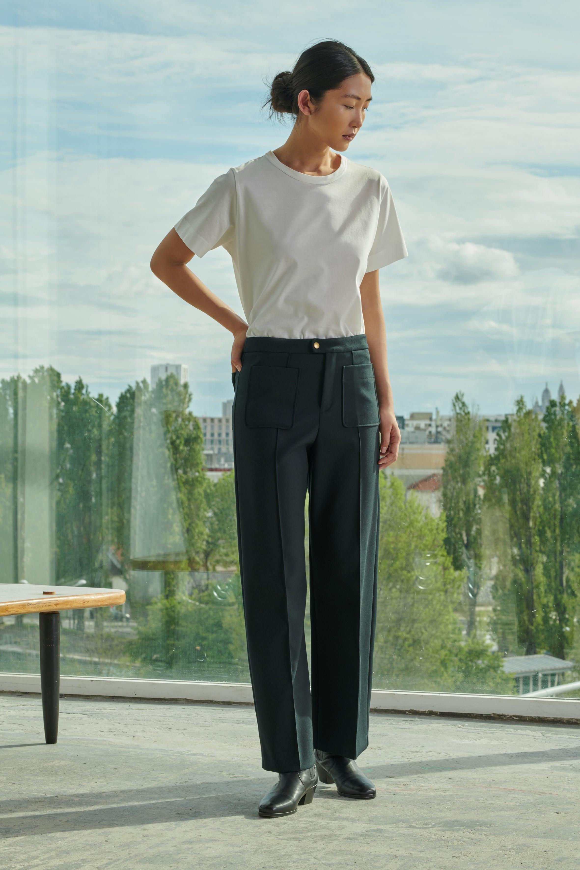 PANTALON HARRY ECRU