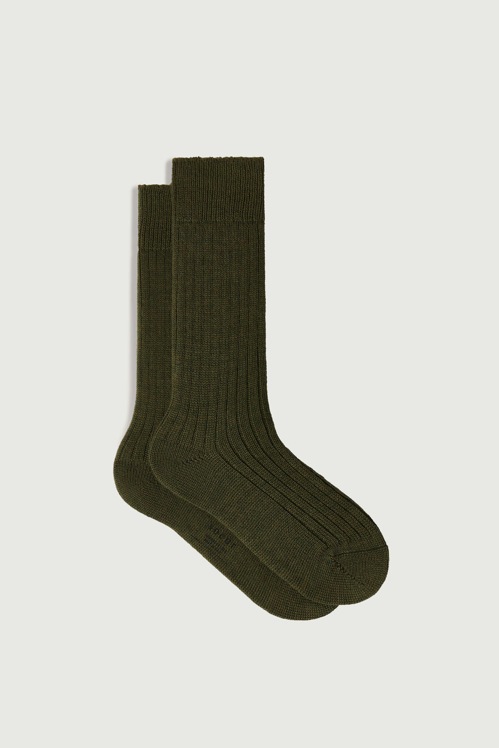 Chaussettes Militaires Suédoises En Laine Kaki - Taille 43/46, Hauteur Mollet, Neuves Avec étiquettes, Chaudes Et Confortables