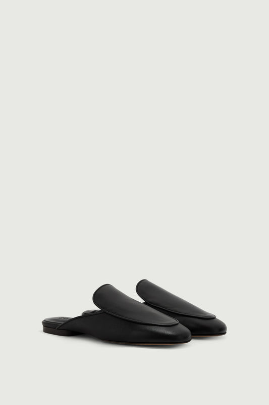 Mules Antonine - Noir - Cuir - Femme