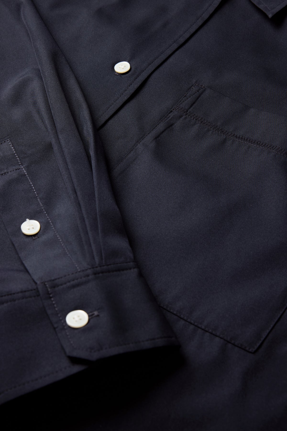 Jupe Lili - Navy Toile Technique Évasée Femme - Soeur