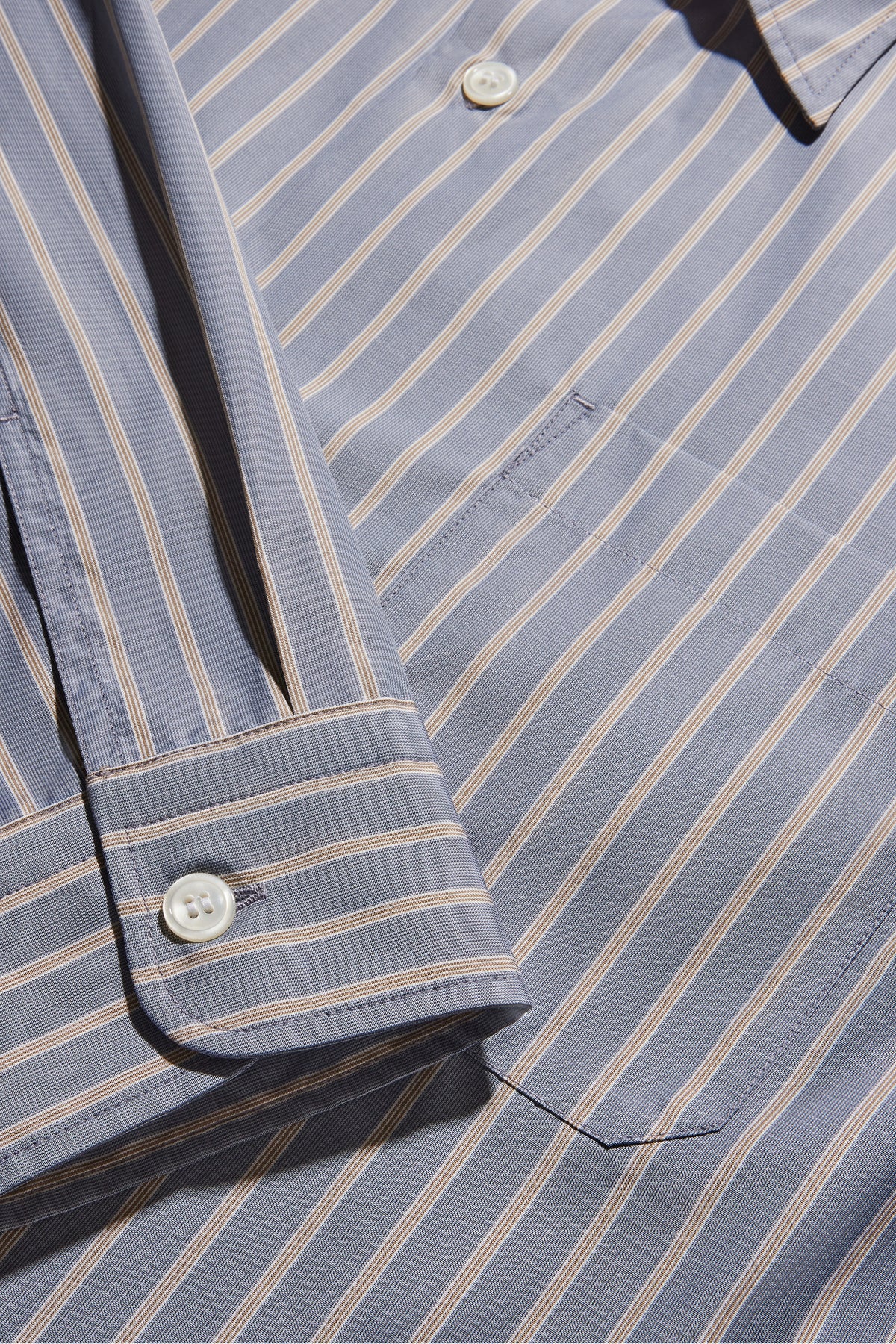 Shirt Glenn - Charcoal/Bronze - Cotton - Men