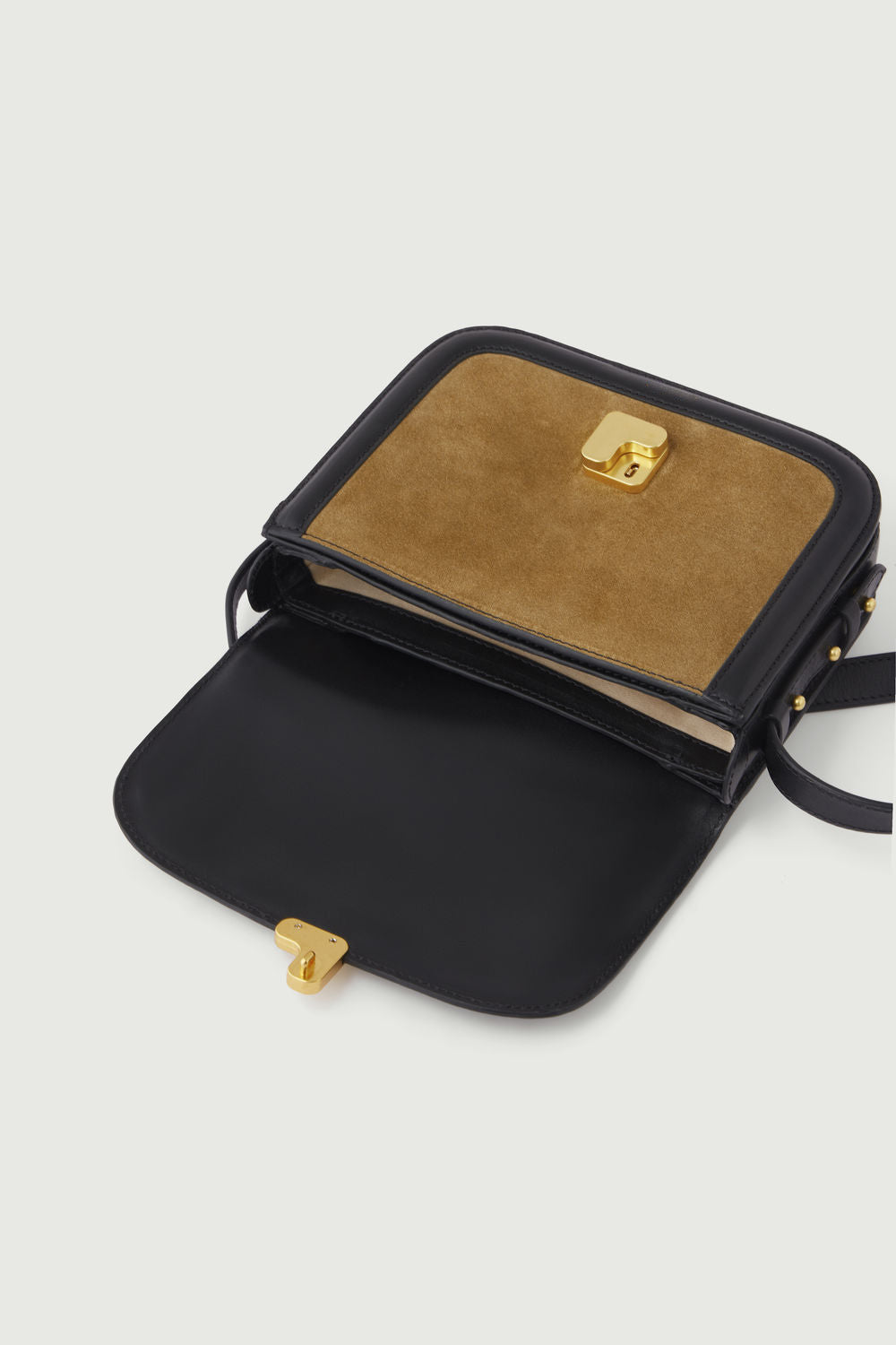 Bellissima Mini Bag - Bronze/Black - Leather - Women