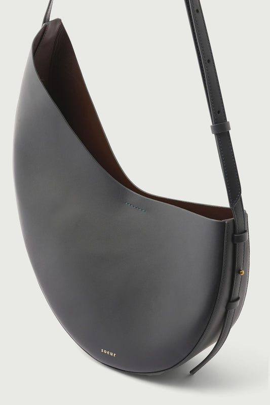 Sac Winona - Acier - Cuir - Femme