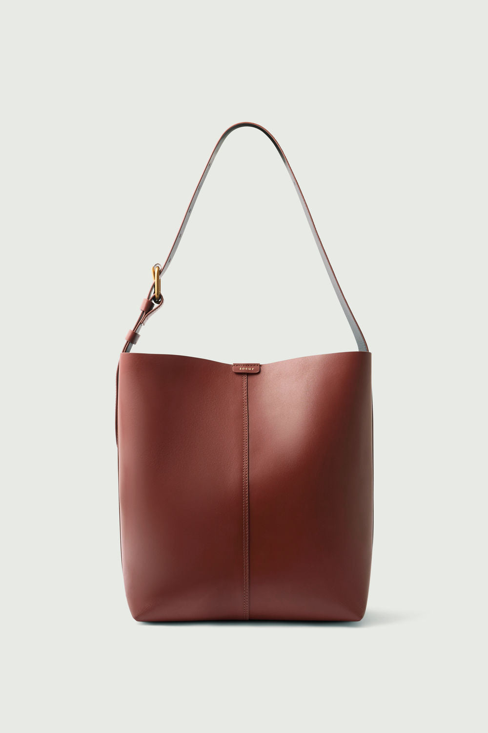 Saudade Bag - Mahogany/Black - Leather - Women