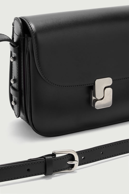 Sac Bellissima Mini - Noir - Cuir - Femme