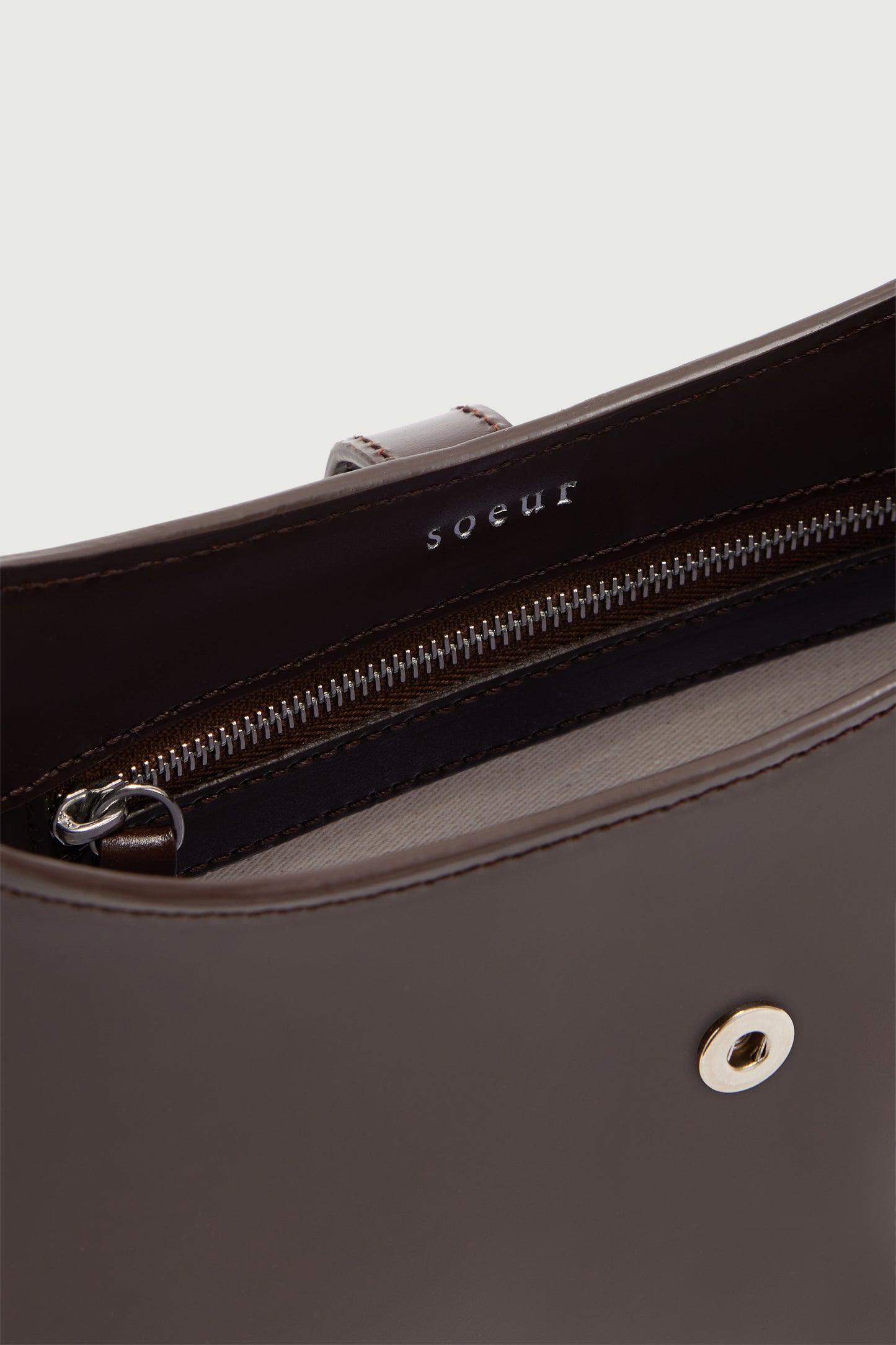 Bolso Bonnie - Chocolate - Cuero - Mujer