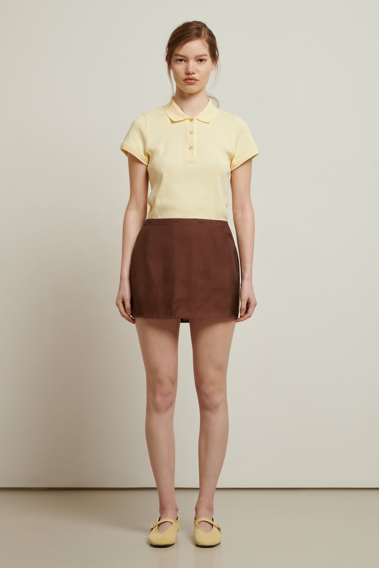 FALDA ROXANA AZUL MARINO vue 5