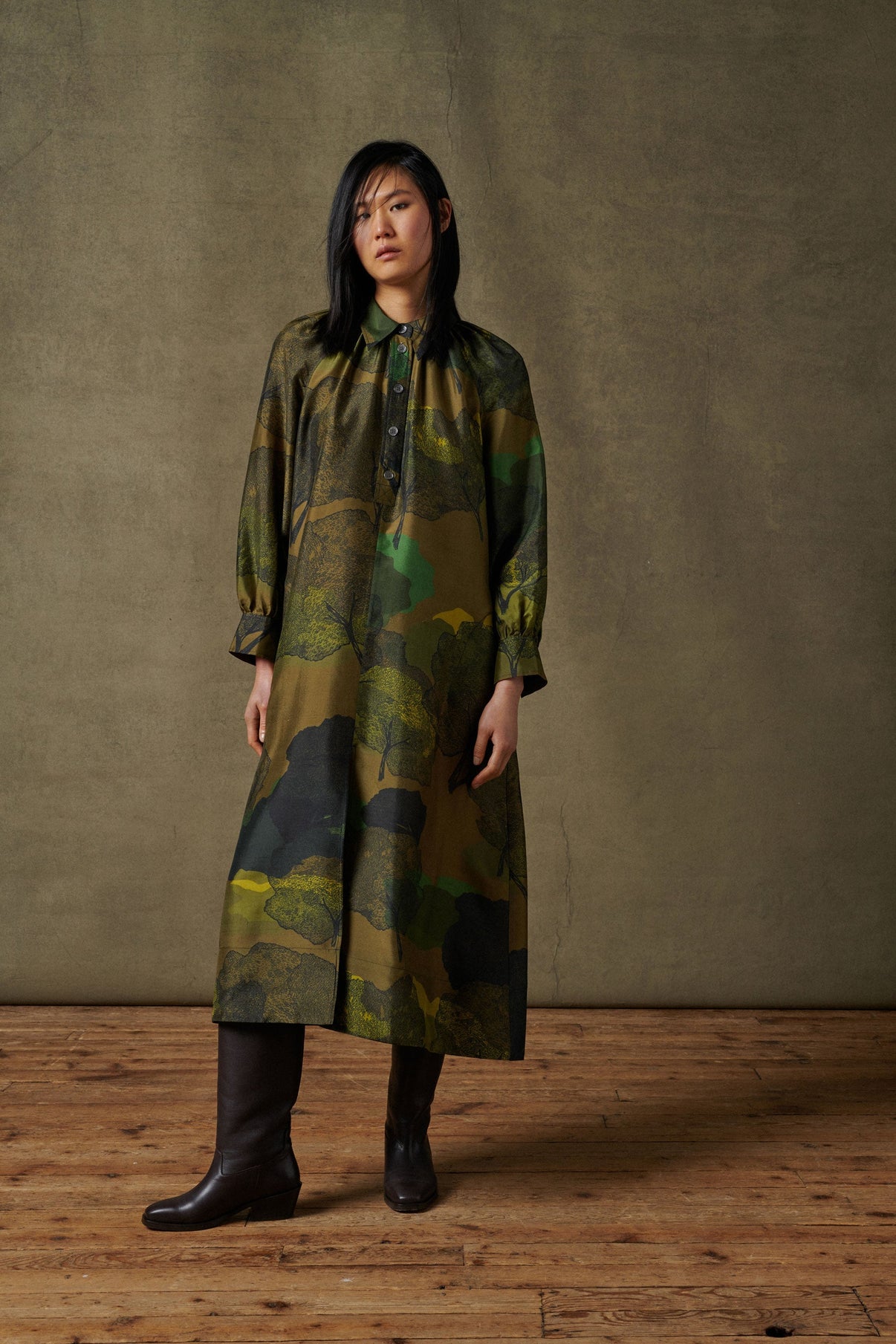 GREEN SAVANE Dress vue 1