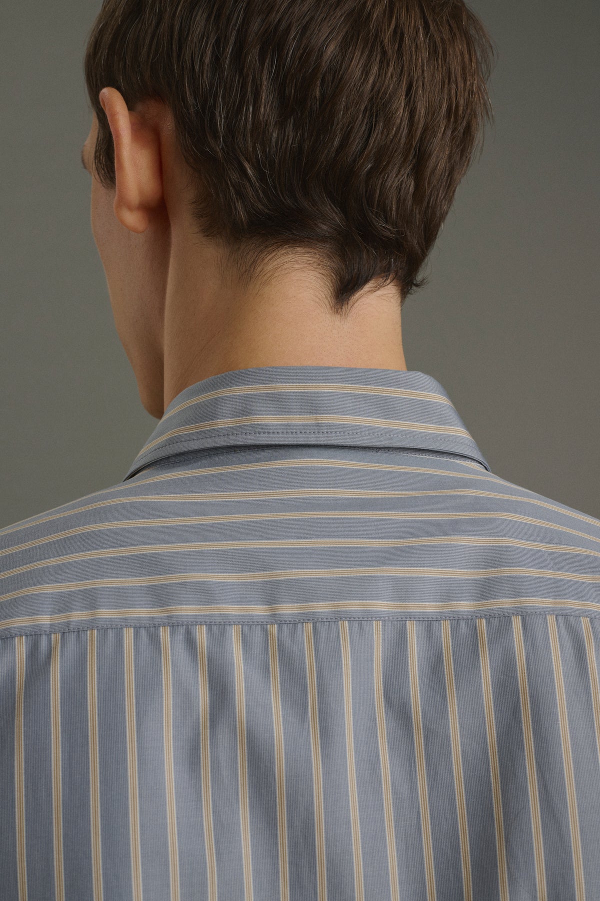Shirt Glenn - Charcoal/Bronze - Cotton - Men