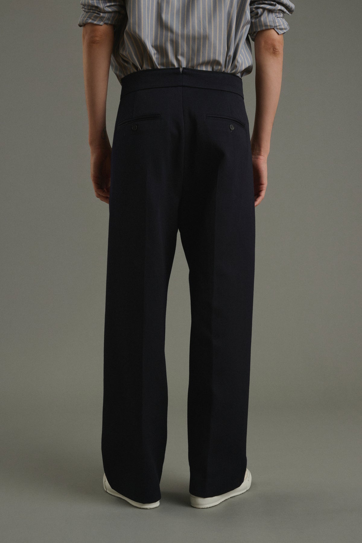 Pantalon Antonin - Dark Navy - Laine - Homme