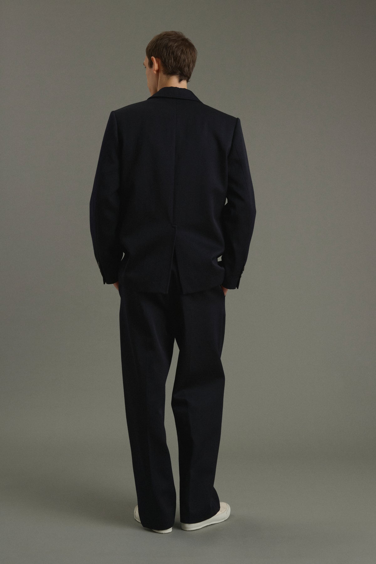 Pantalon Antonin - Dark Navy - Laine - Homme vue 2