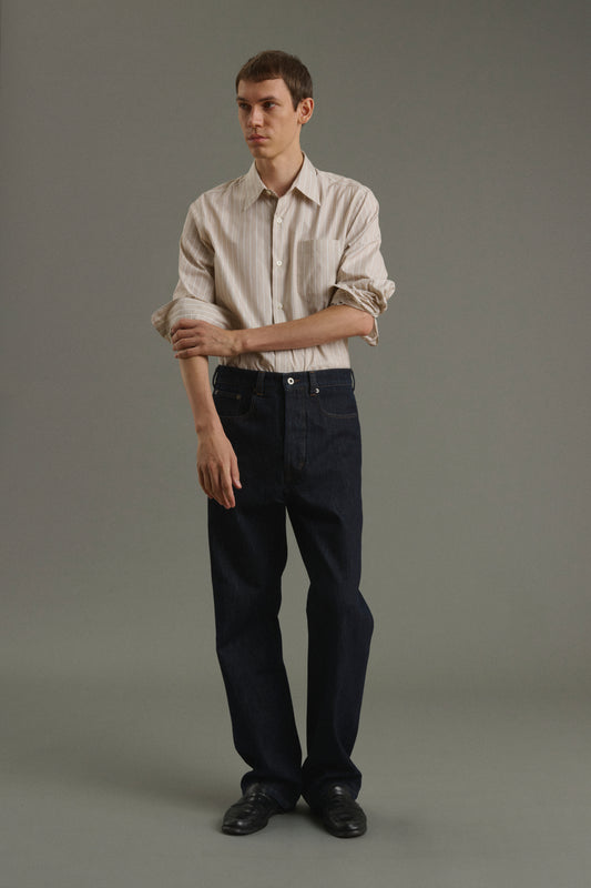 Jean Tom - Bleu Brut - Coton - Homme