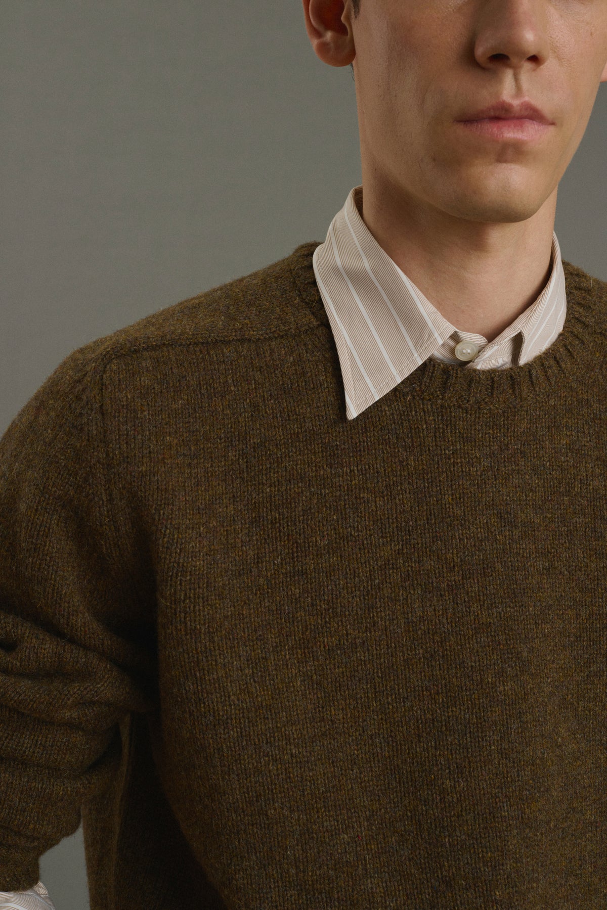 Pull Isamu - Marron - Laine - Homme