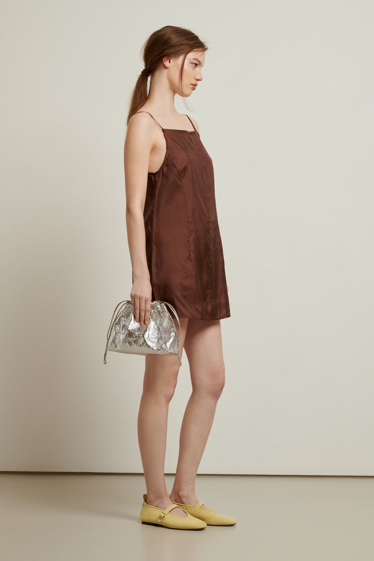 ROBE CLAIRE  MARRON vue 6