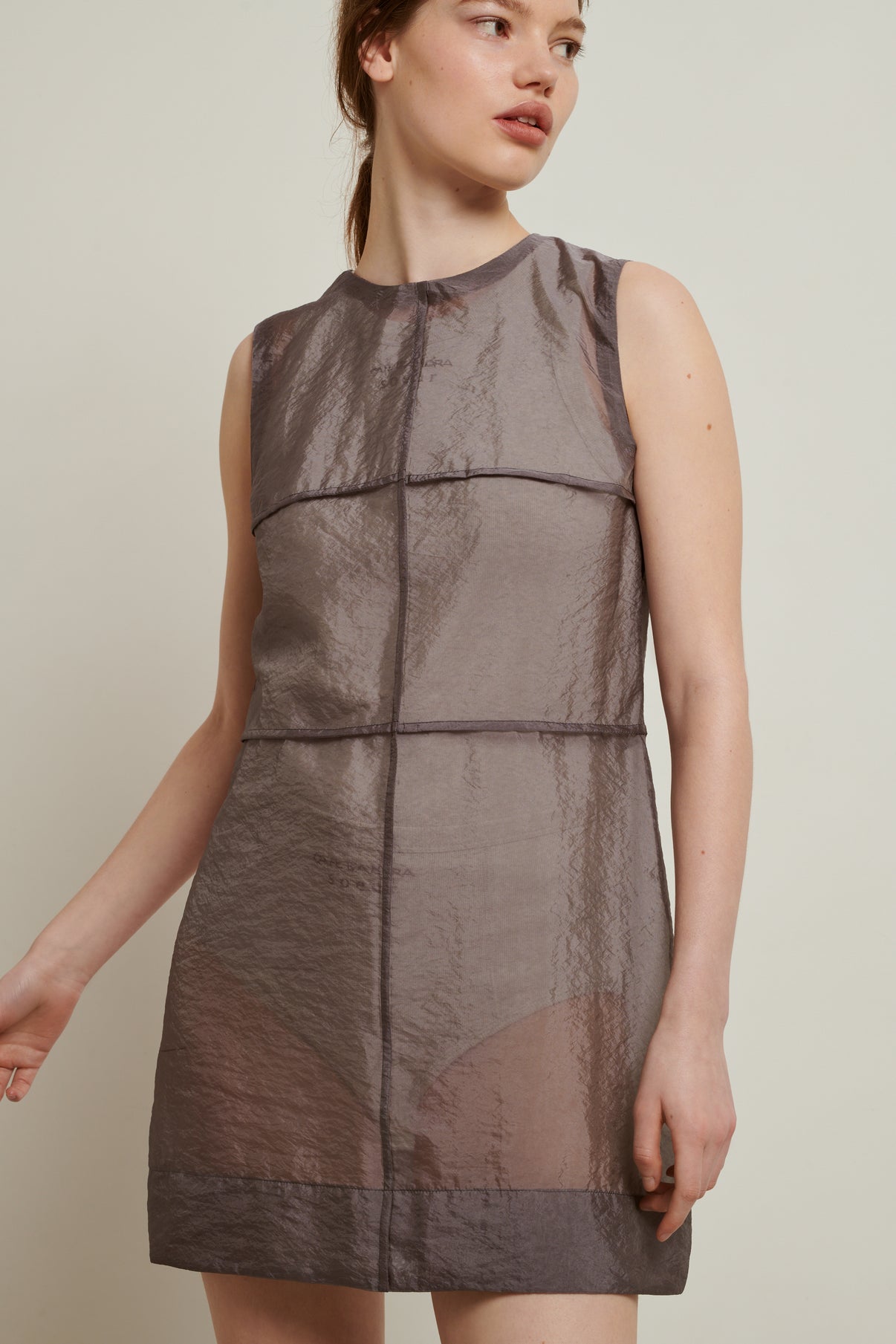 ROBE CLAIRE  MARRON vue 4