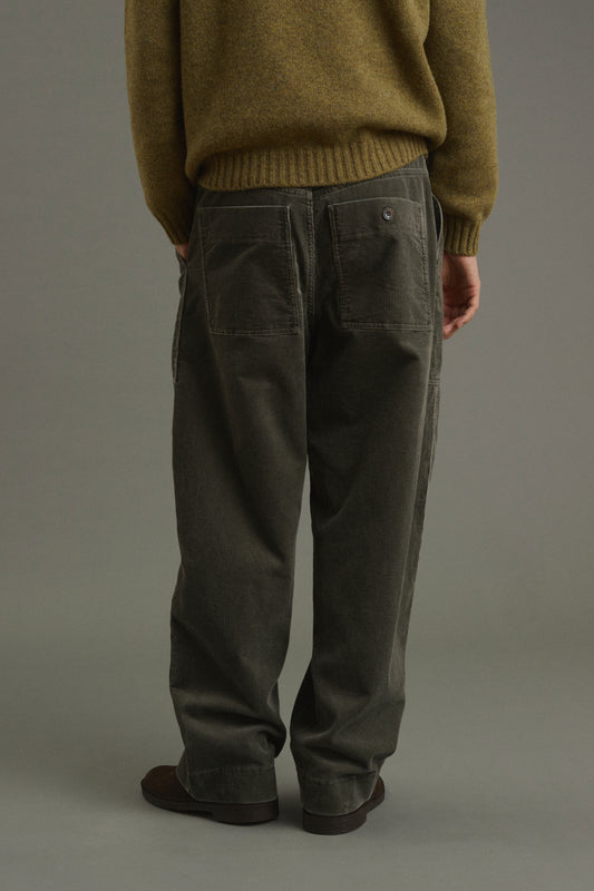 Pantalon Kurtis - Gris Vert - Coton - Homme