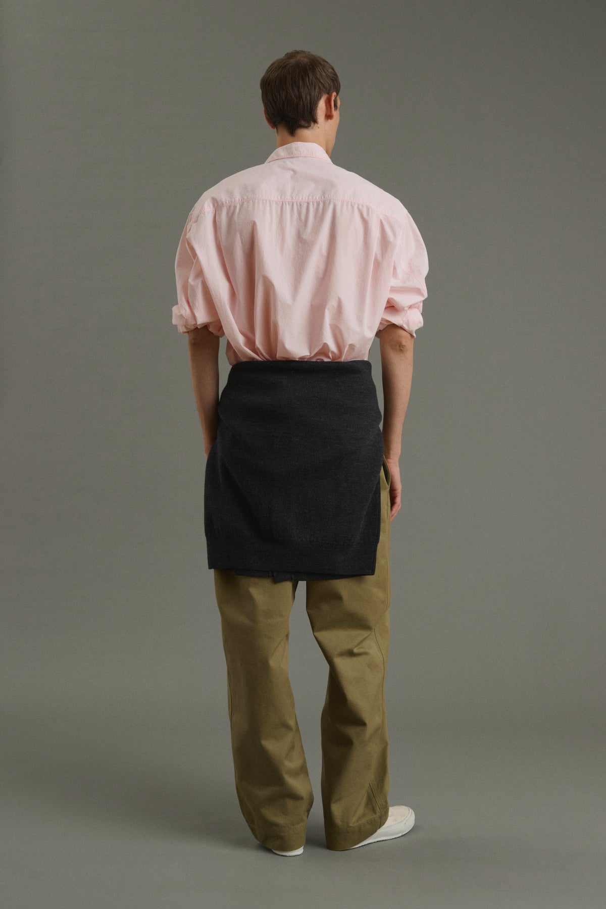 Camisa Isaac - Rosa pálido - Algodón - Hombre vue 4
