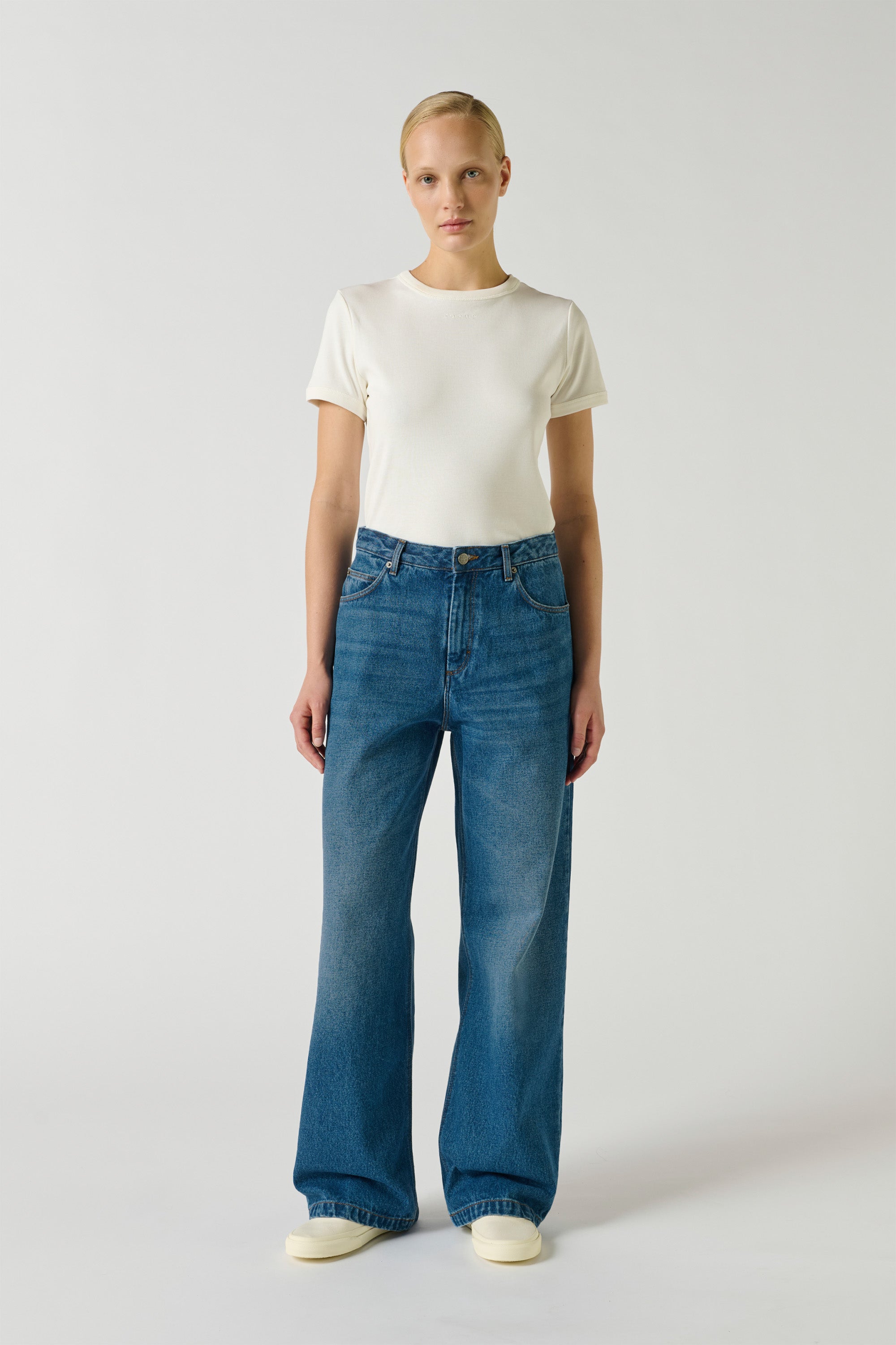 Jeans CALVIN Denim Washed Blue