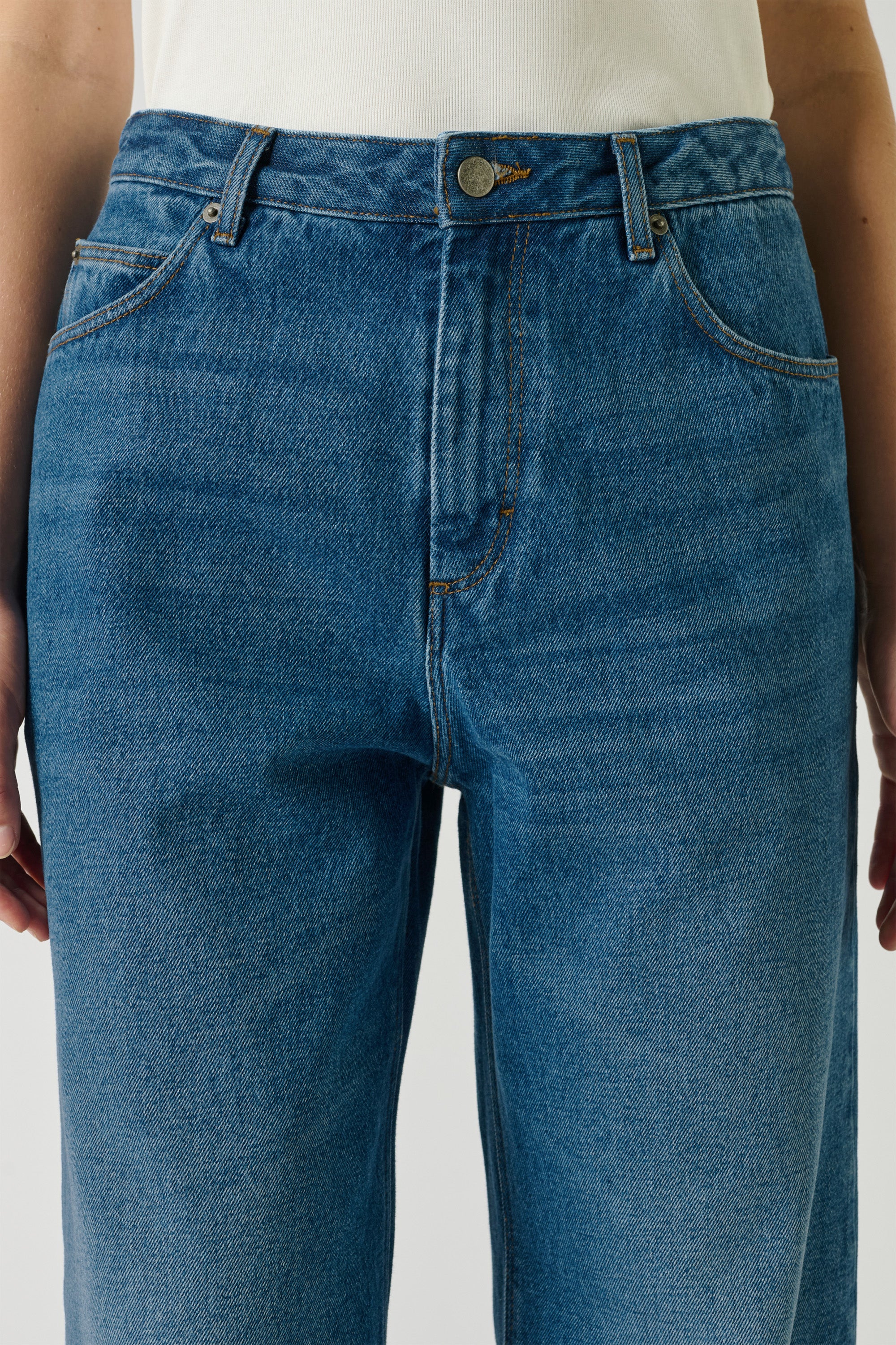 Jeans CALVIN Denim Blu slavato
