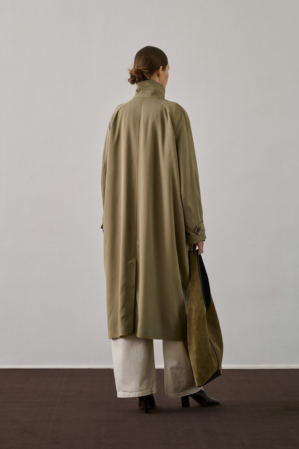 Trench Fritz - Sauge - Femme vue 2