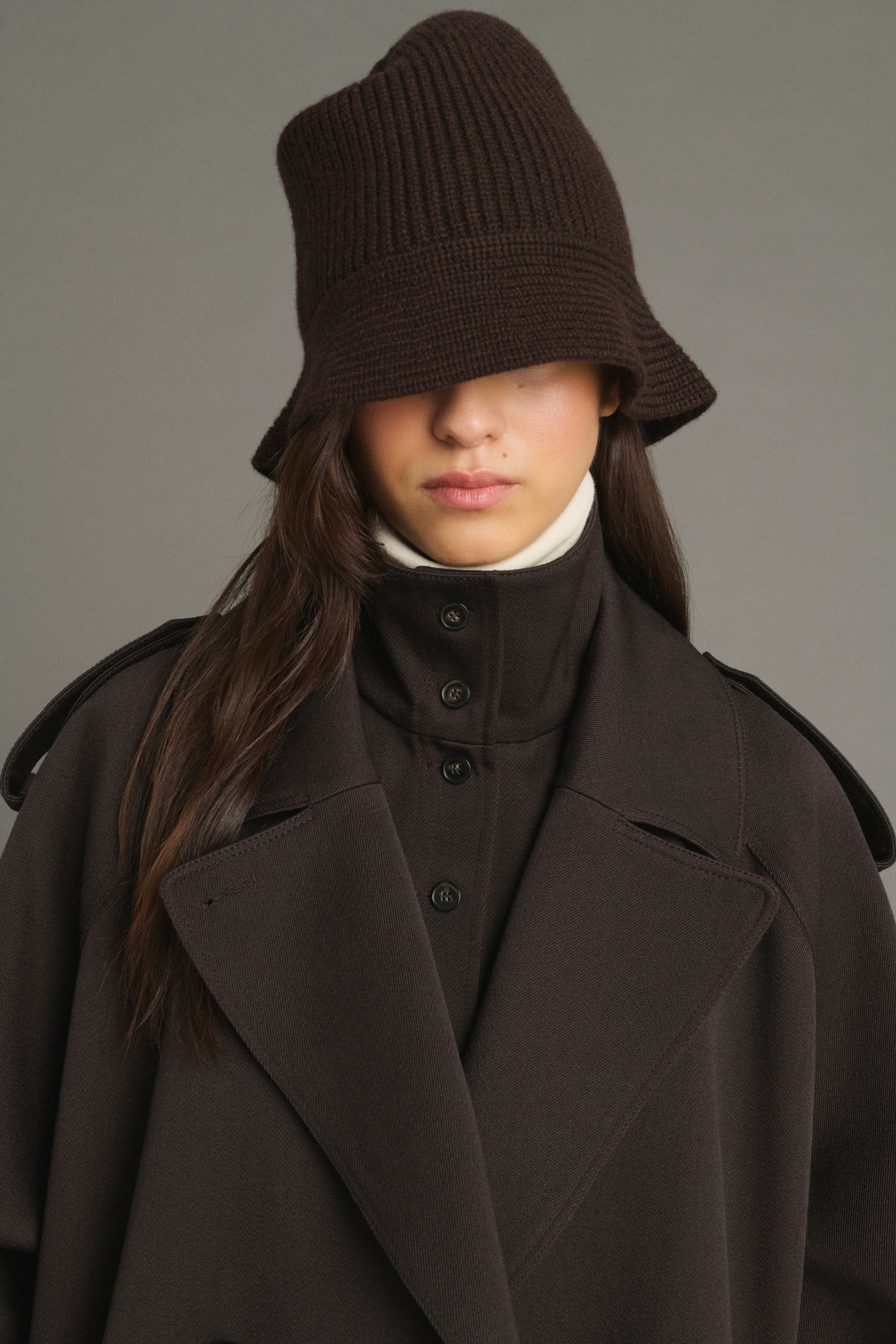 Hat KENDALL Brown Heathered