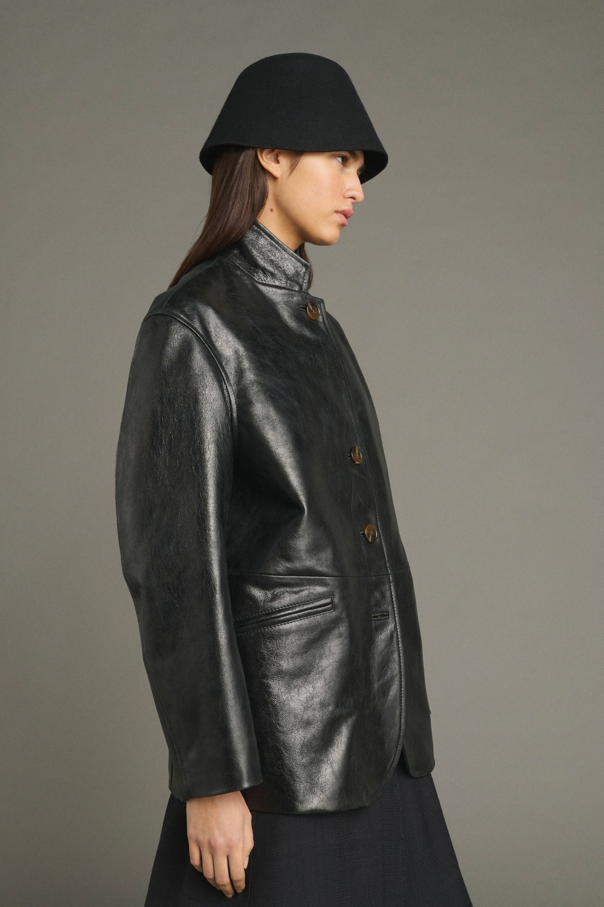 CHAPEAU KARRY NOIR vue 2