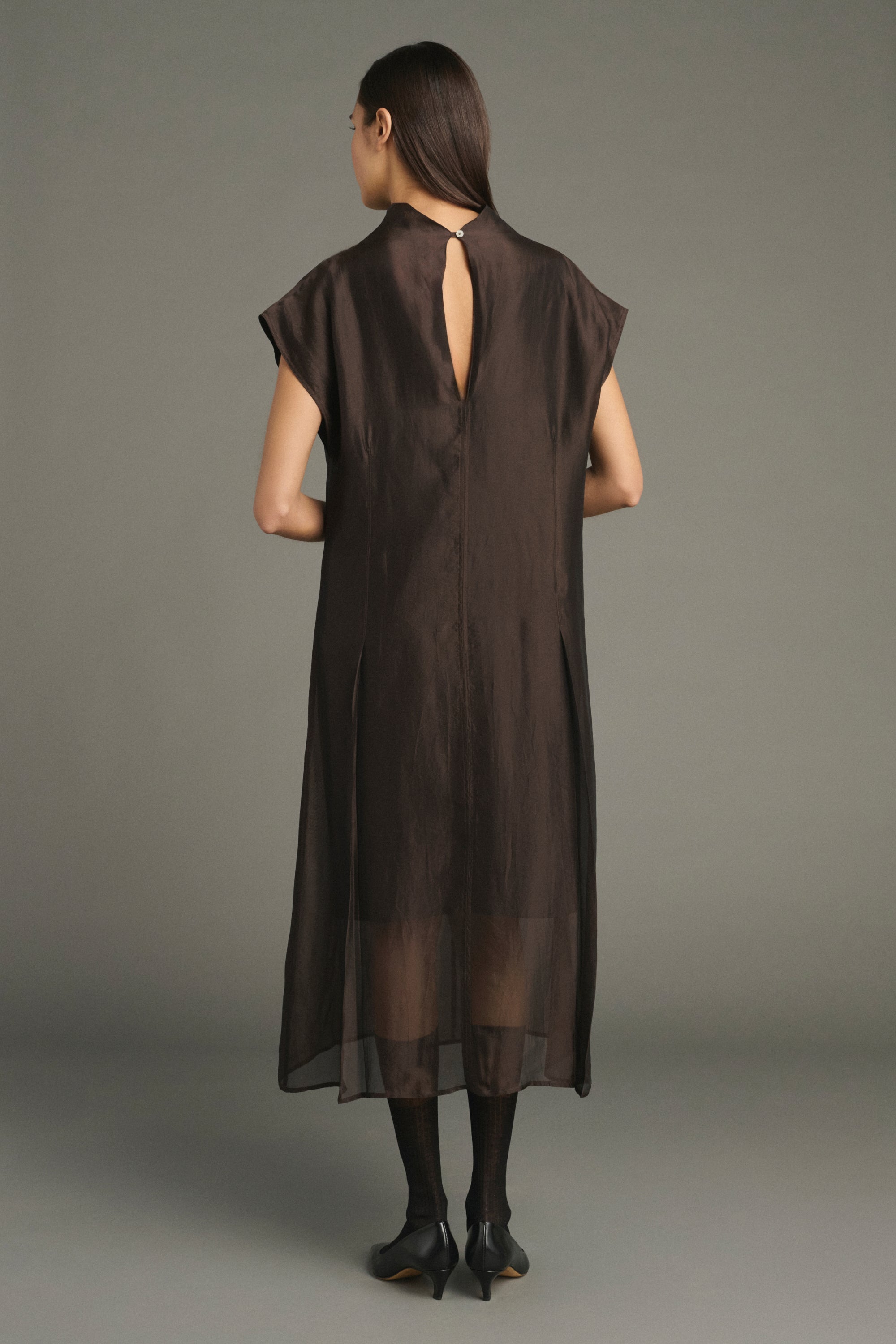 Dress LENA Brown