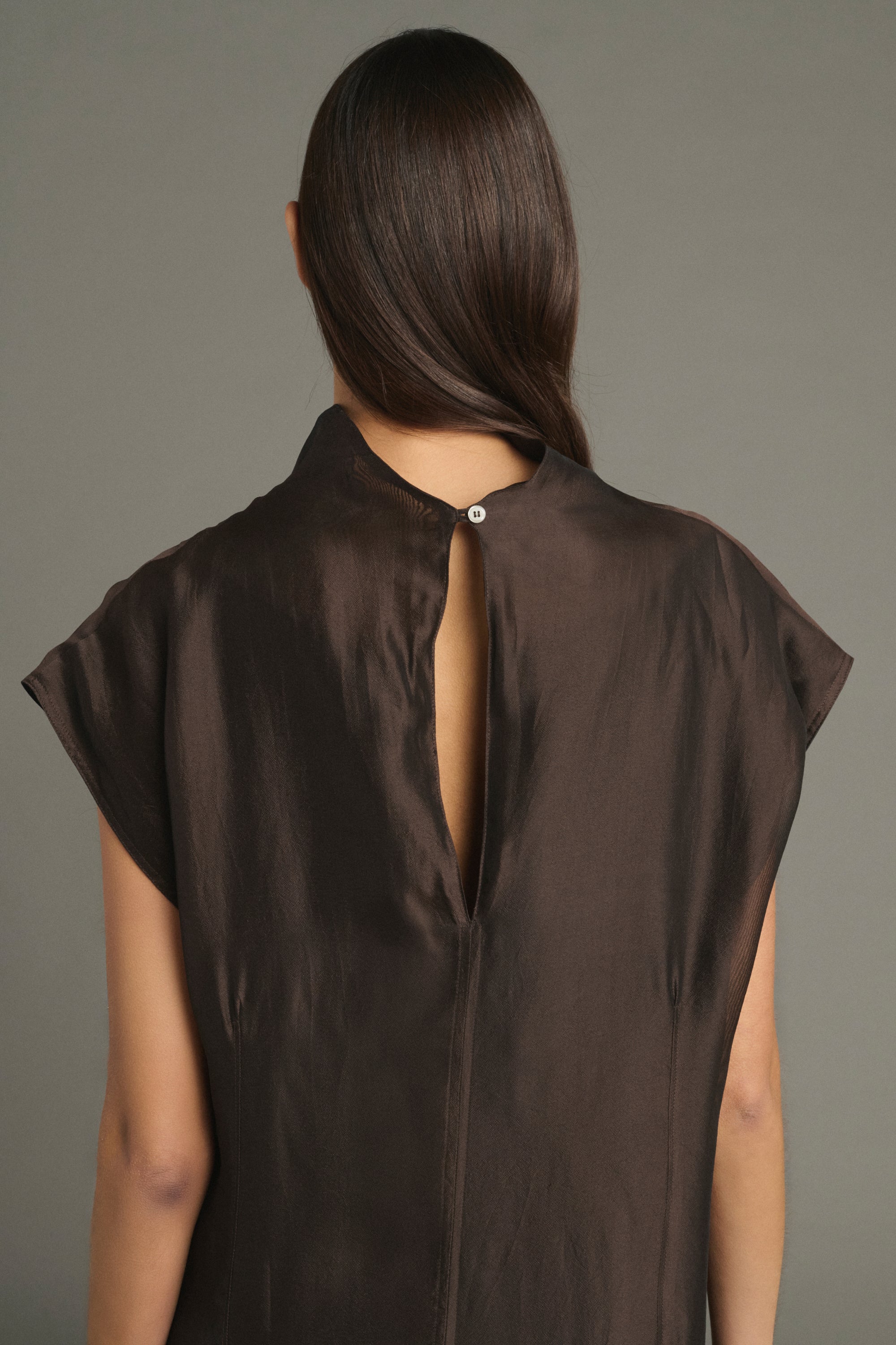Dress LENA Brown