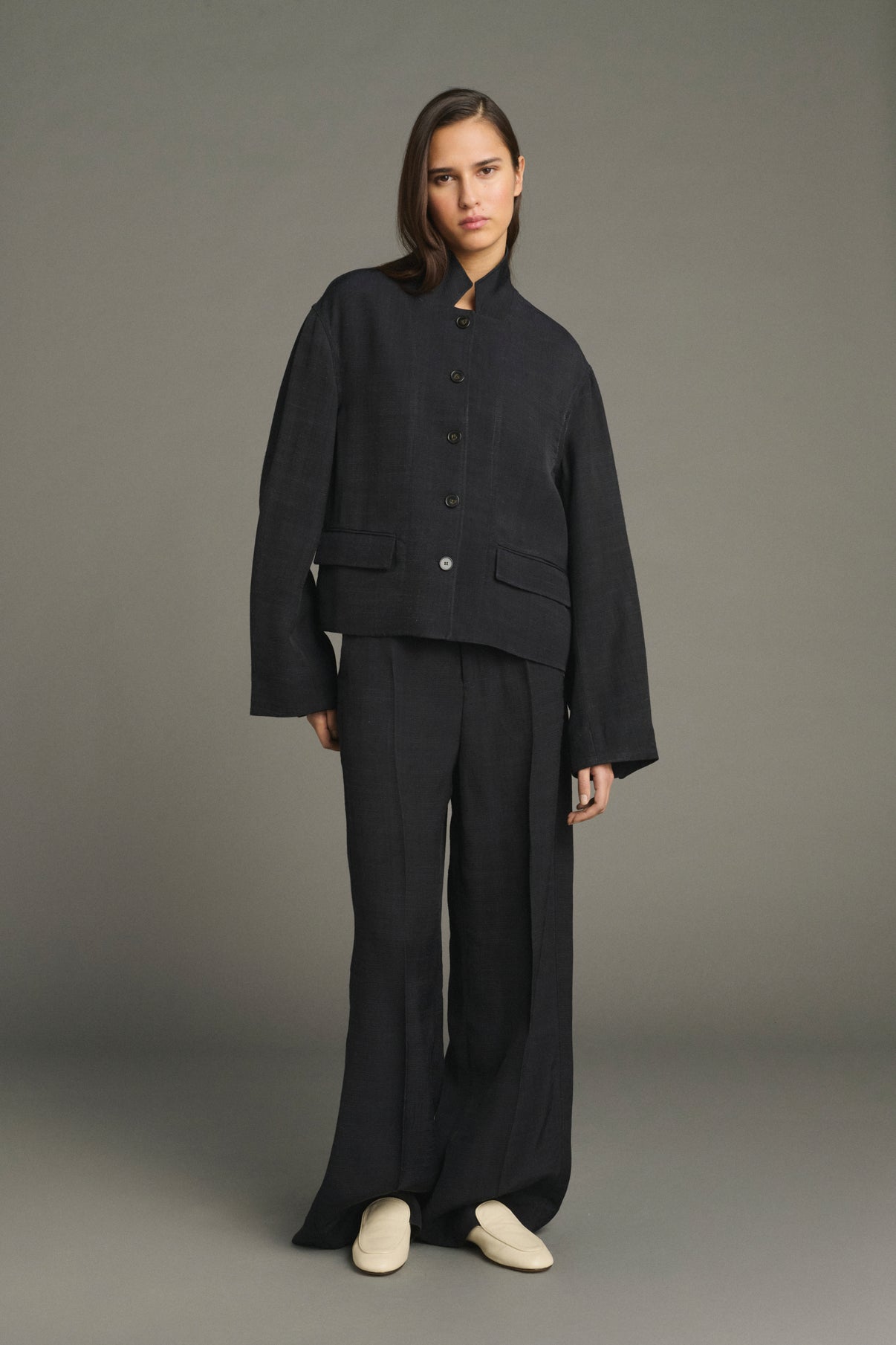 Pantalón Hippolyte - Negro - Mujer vue 1