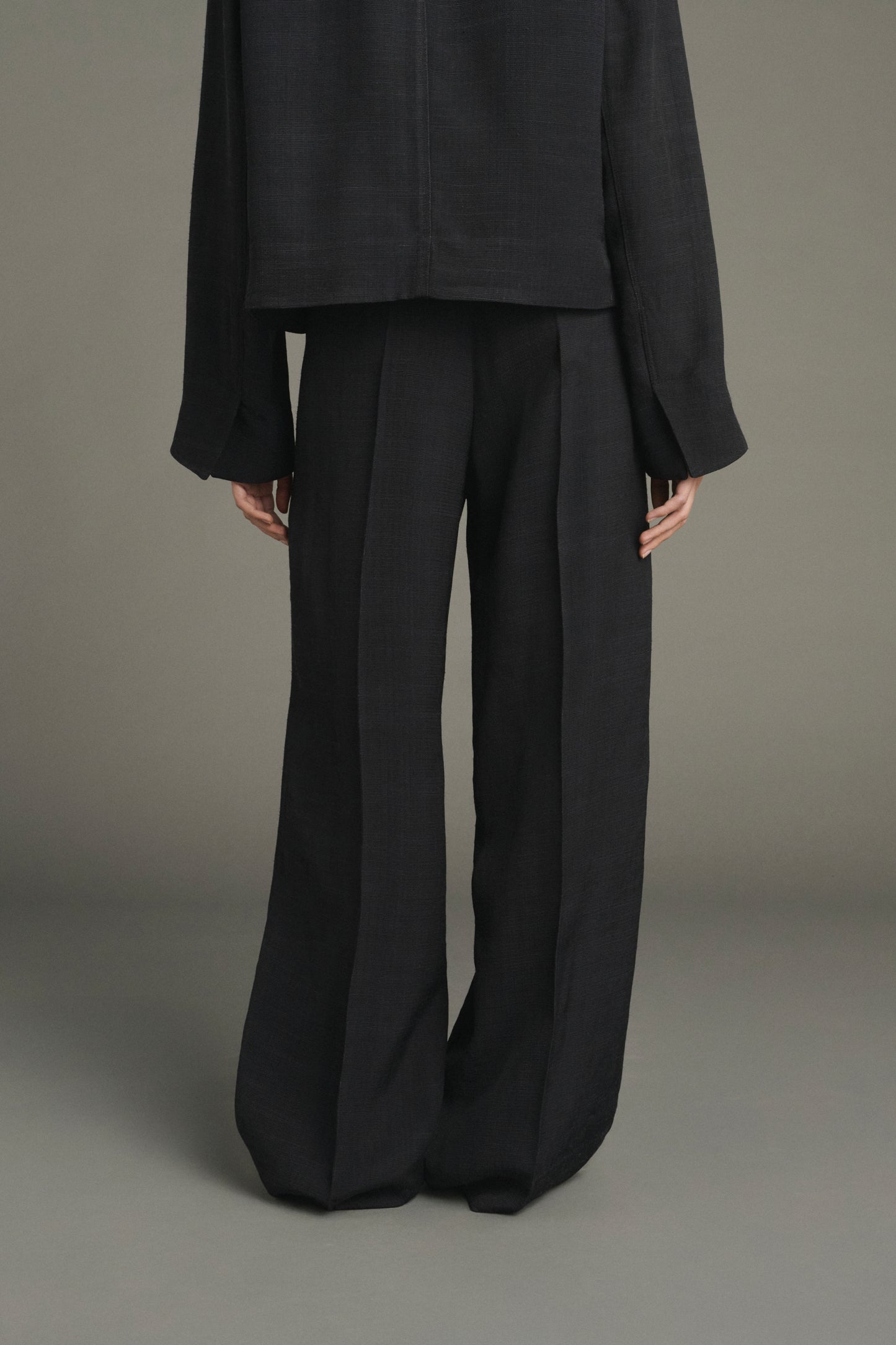 Pantalón Hippolyte - Negro - Mujer