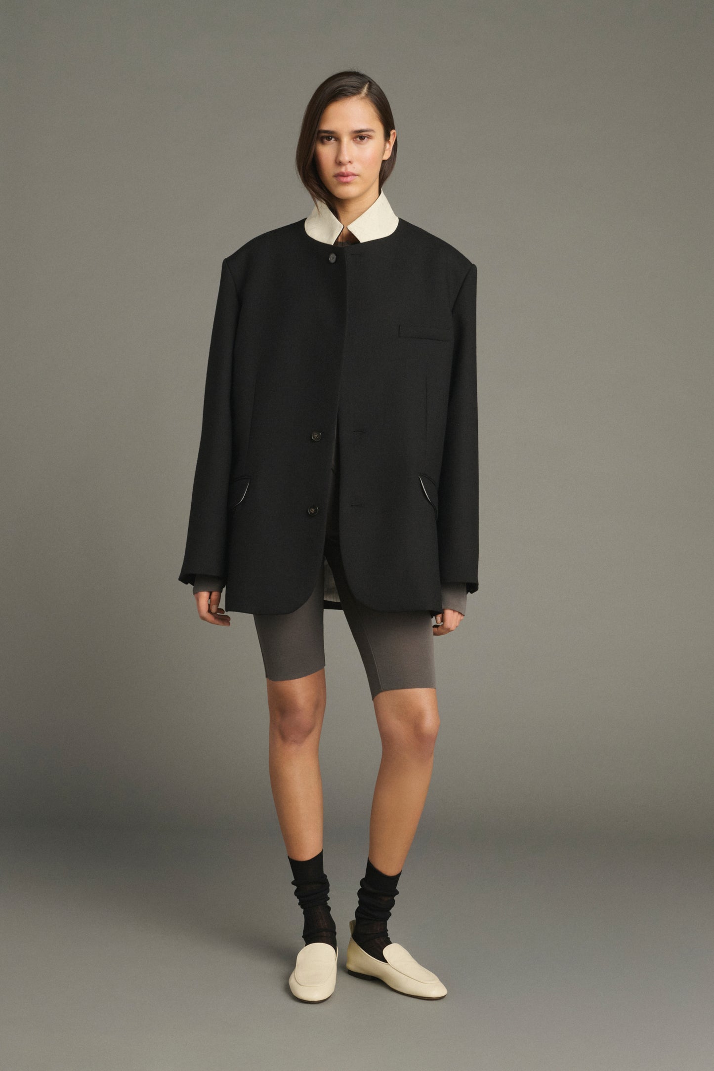 Lars coat - Black - Wool - Women