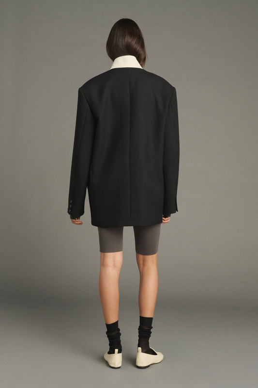 Manteau Lars - Noir - Laine - Femme