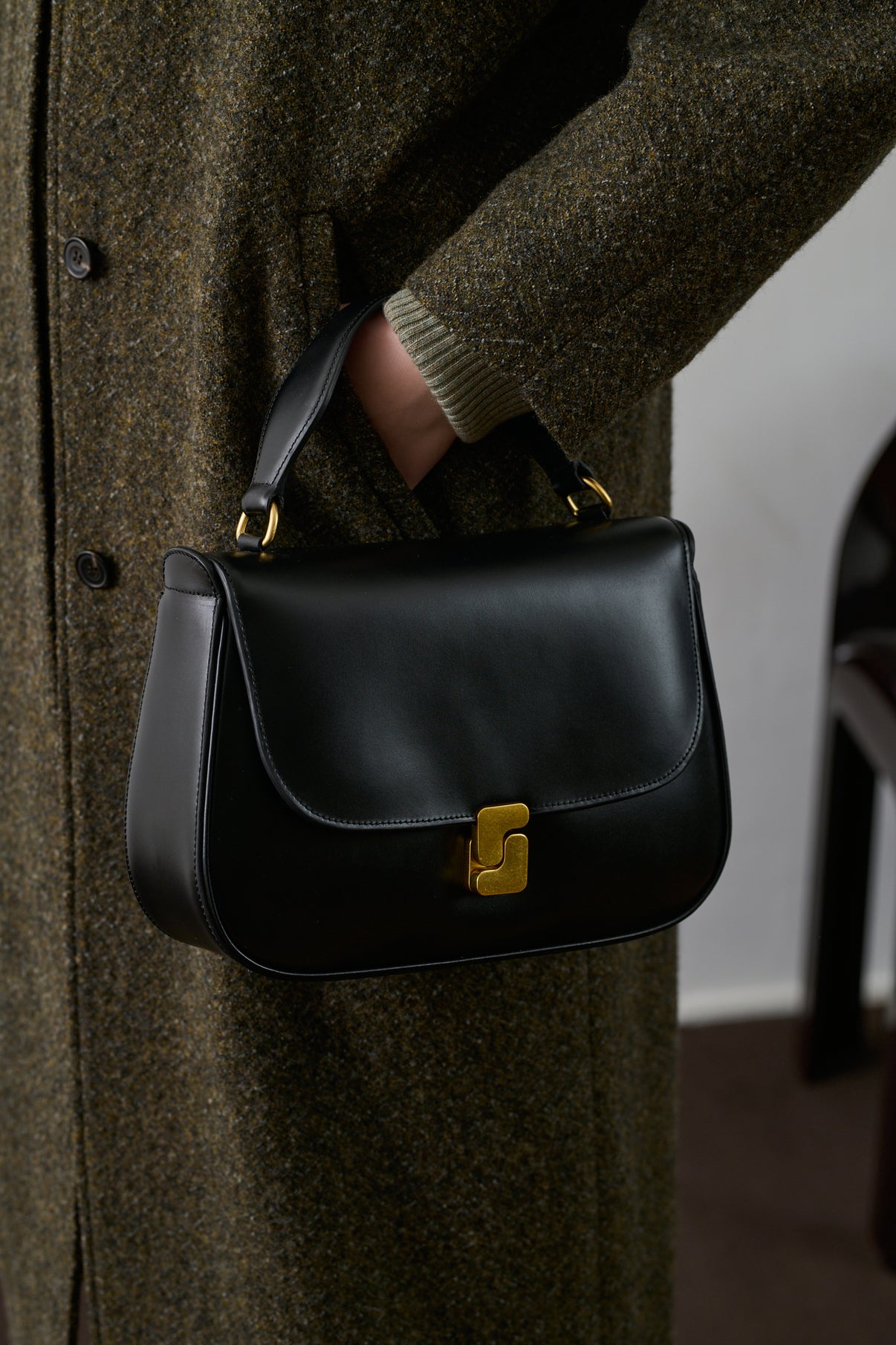 Sac Bella - Noir - Cuir - Femme vue 2