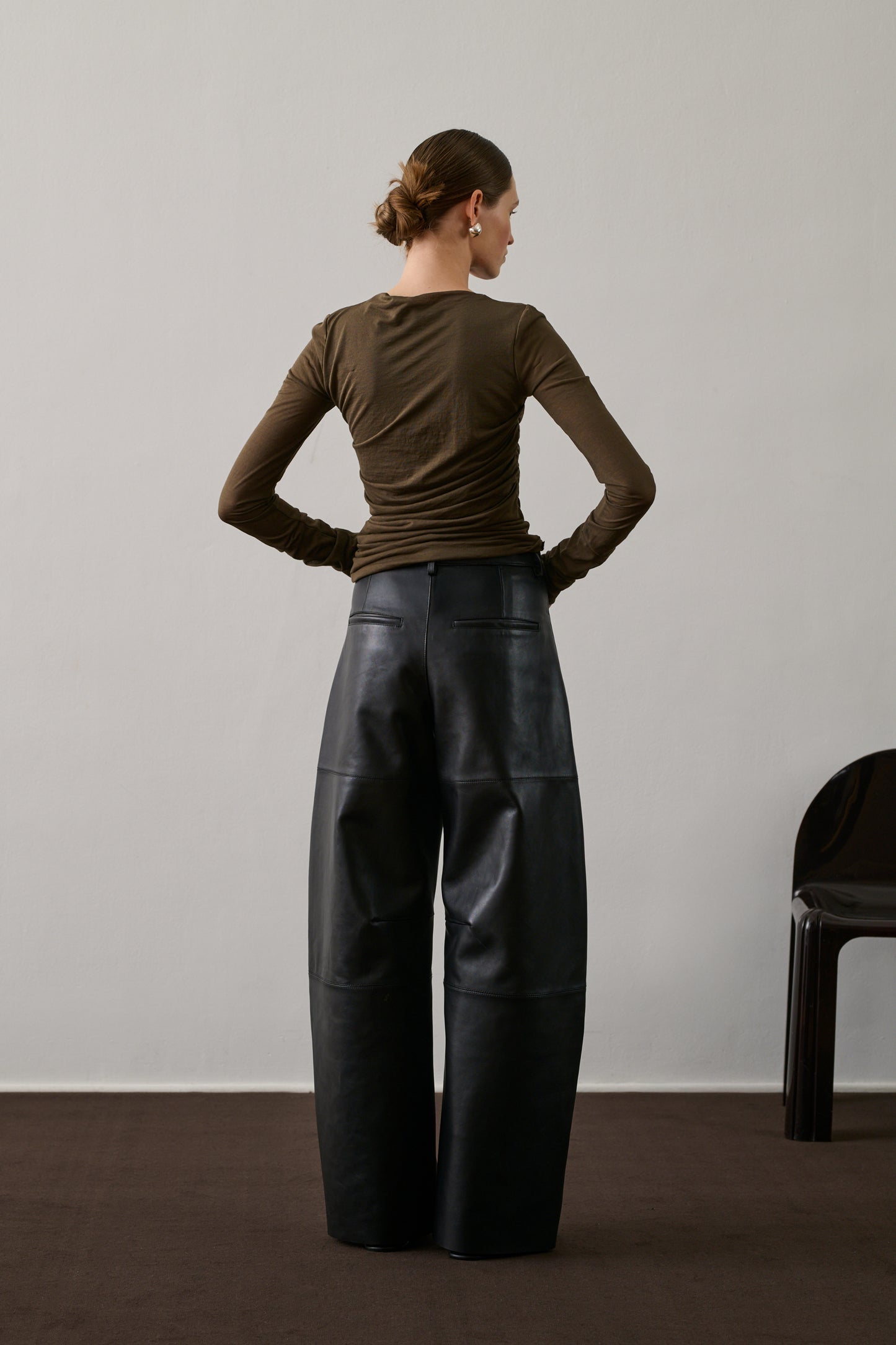 Tee-Shirt Gaia - Marron/Kaki - Coton - Femme