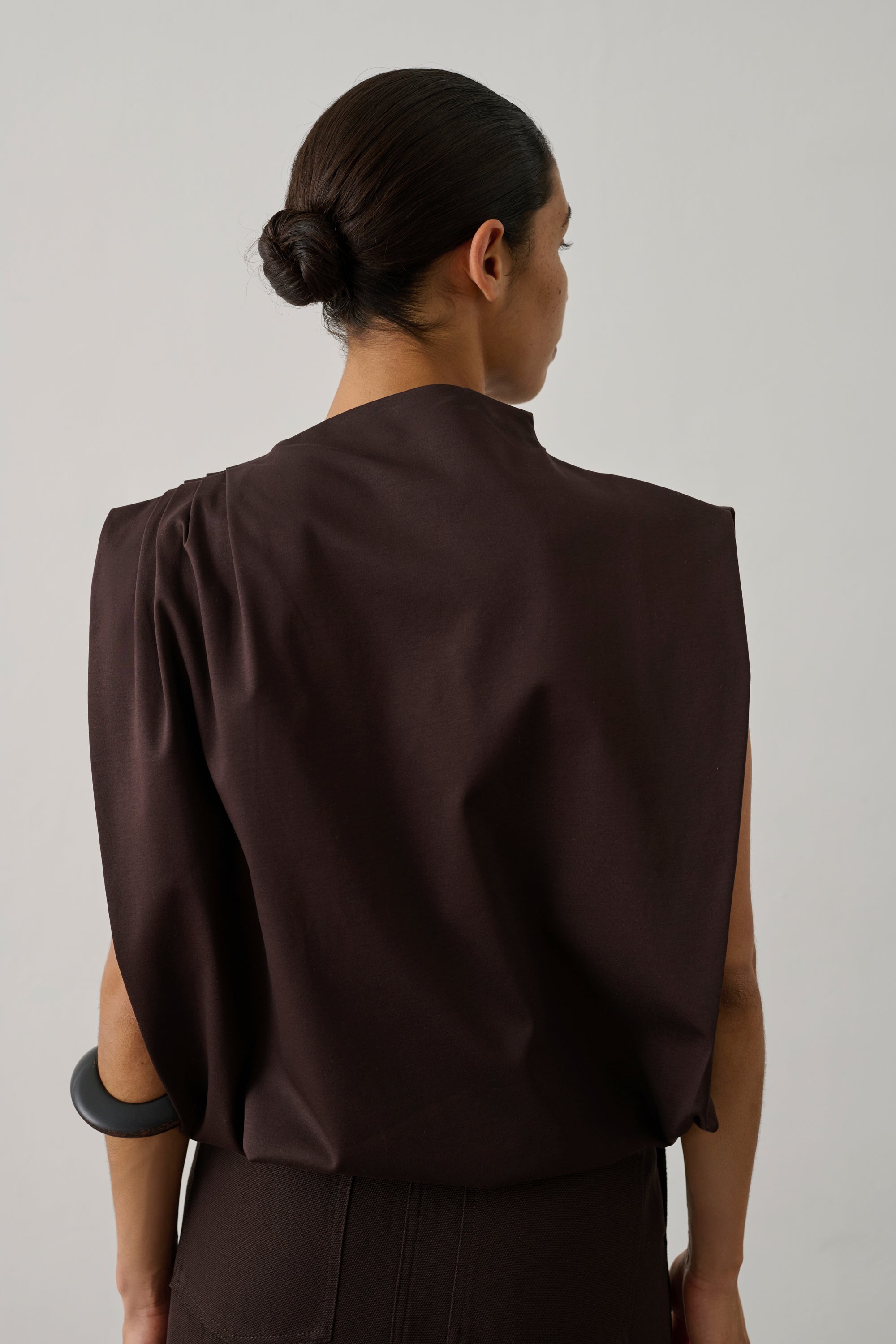 Top IDRIS Dark Brown