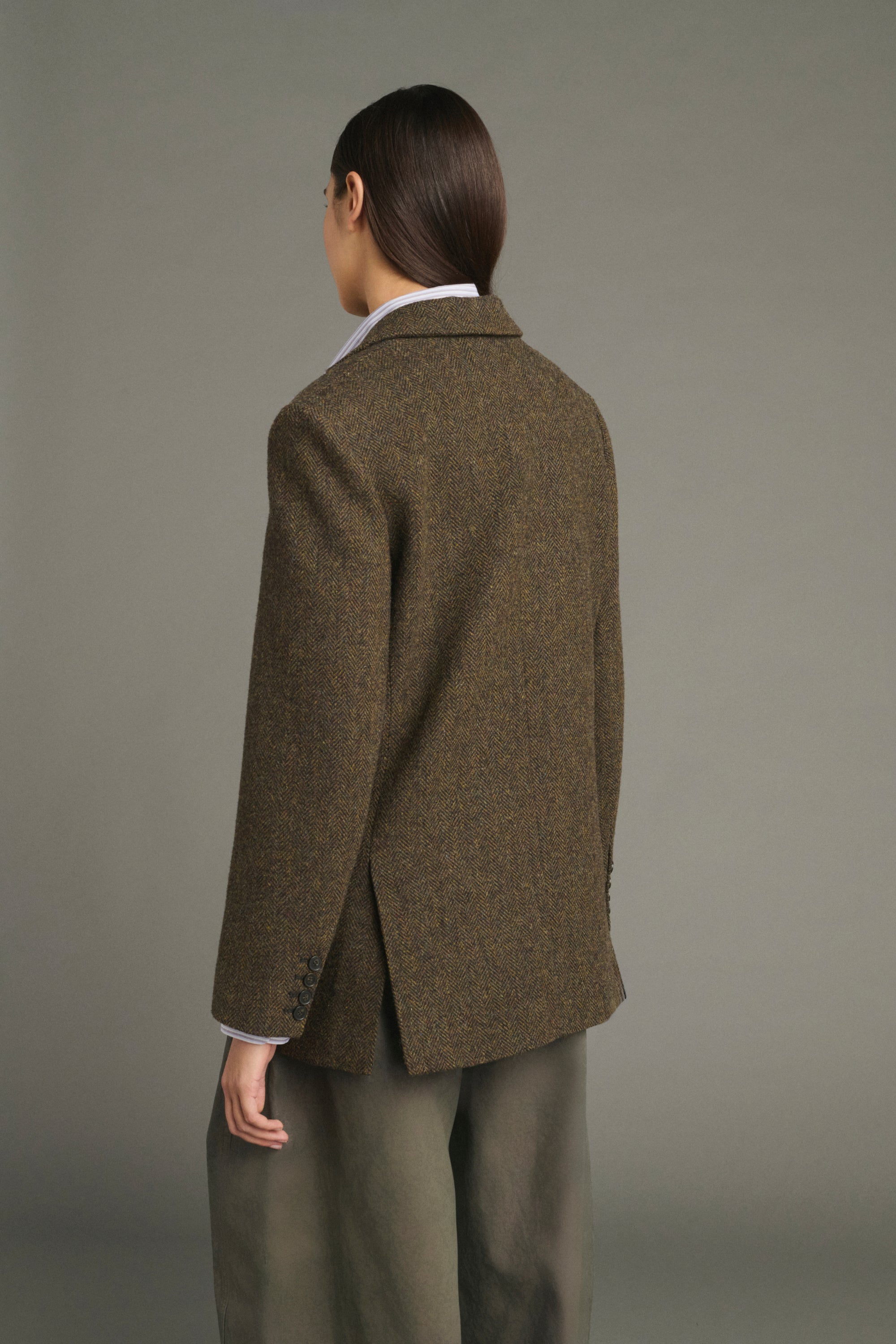 Jacket SEVRES Brown/Navy