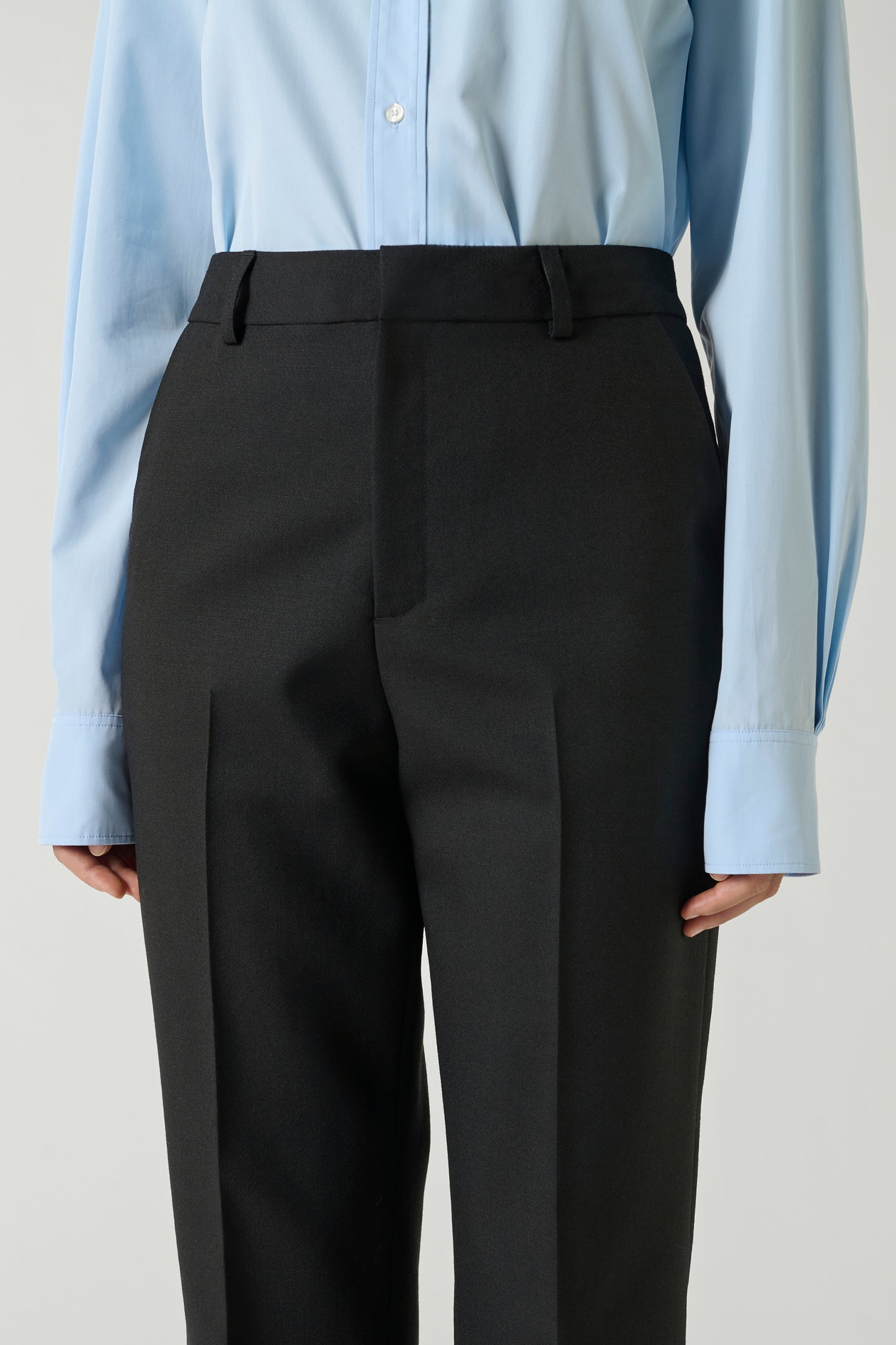 Pantalon Gabriel - Noir - Laine - Femme