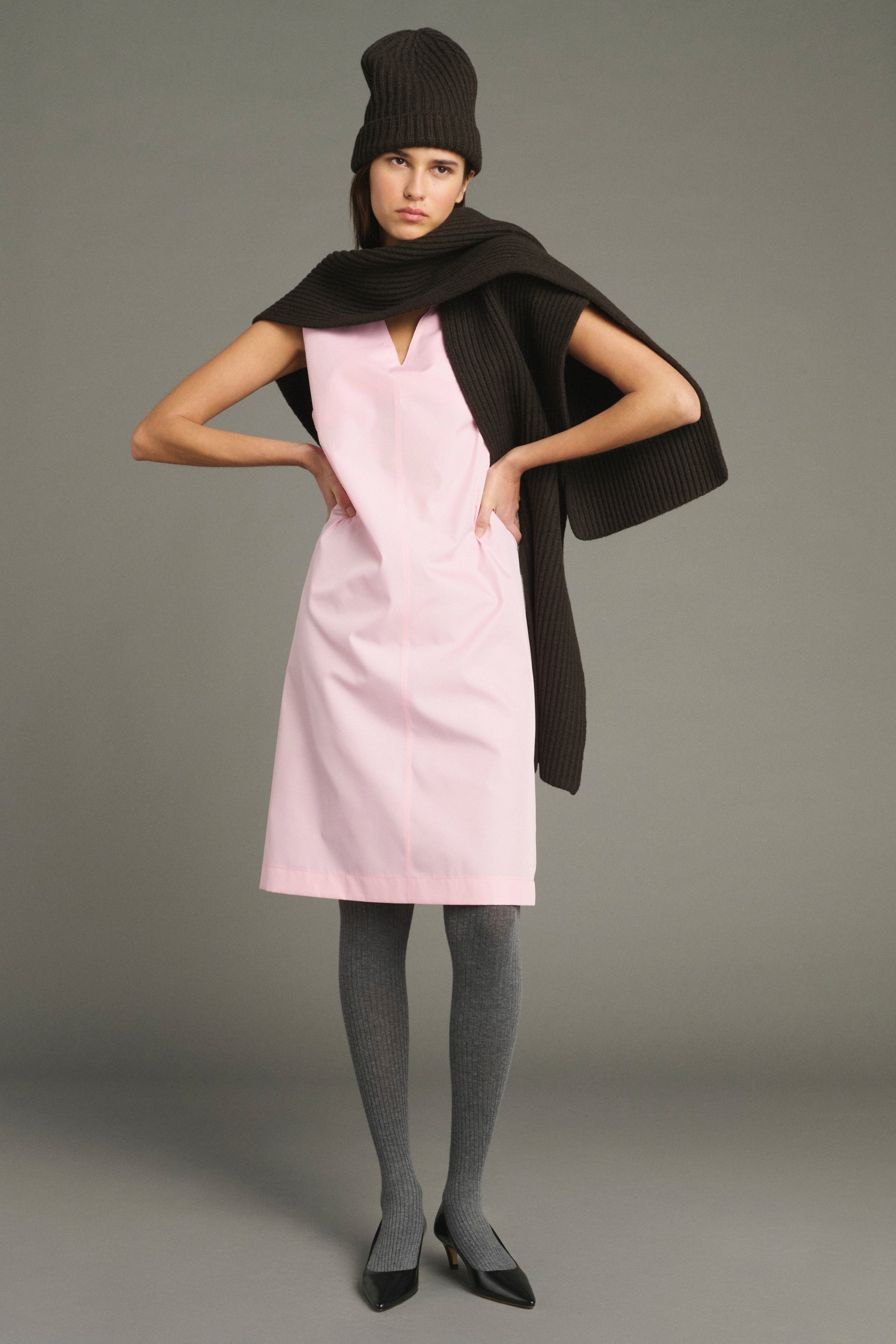 Scarf LORETTA Chocolate
