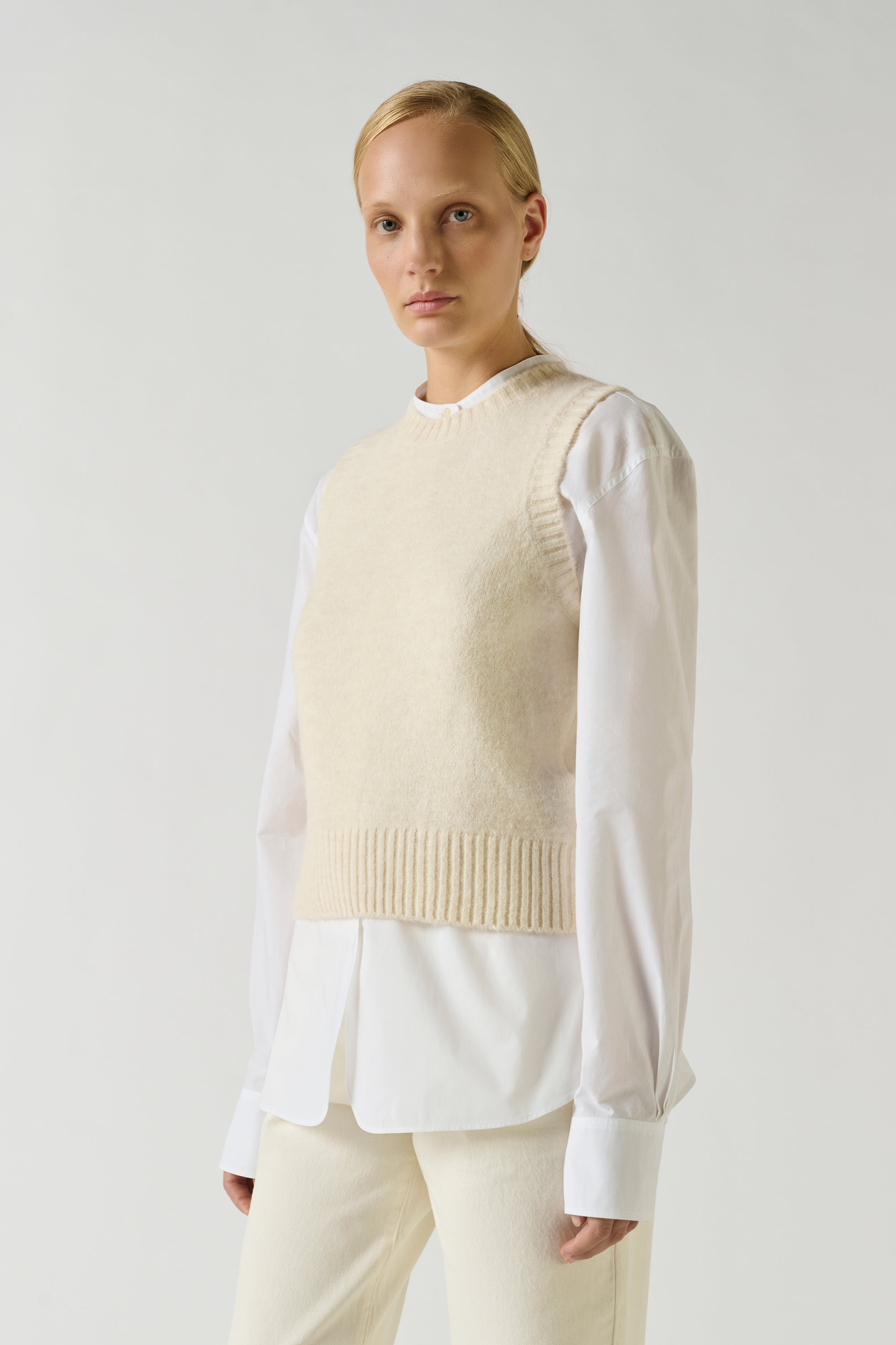 Sweater NAMASTE Ecru