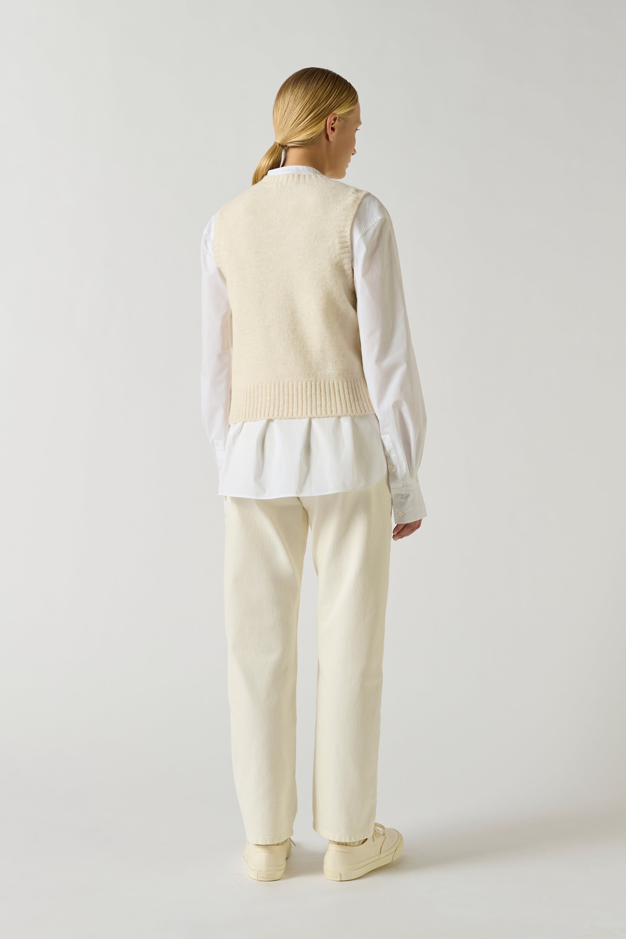 Sweater NAMASTE Ecru