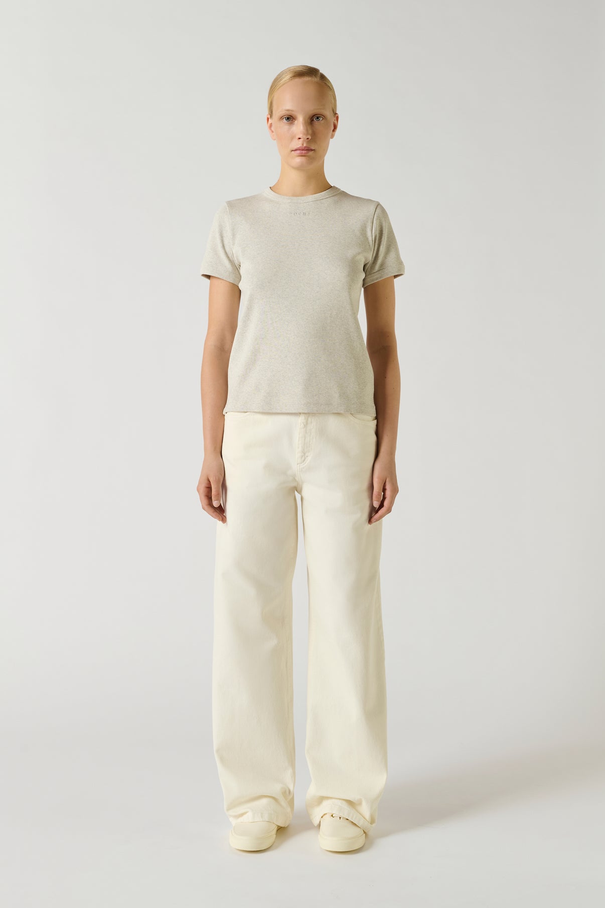 Jean Calvin - Ecru - Denim - Femme vue 2