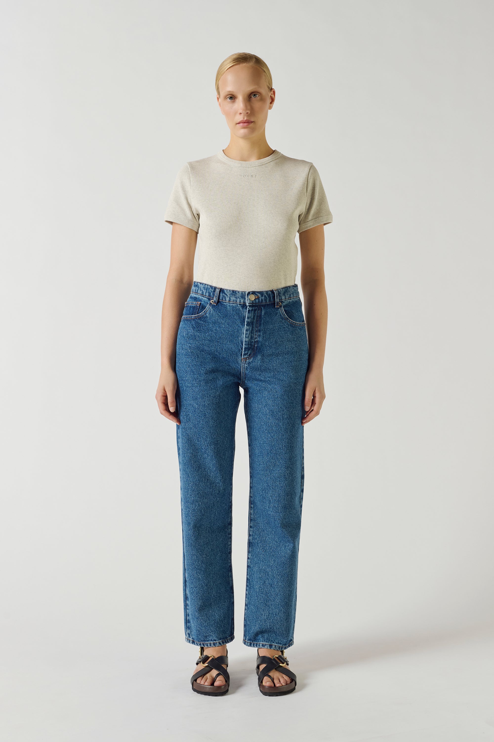Jeans BARNABE Denim Washed Blue