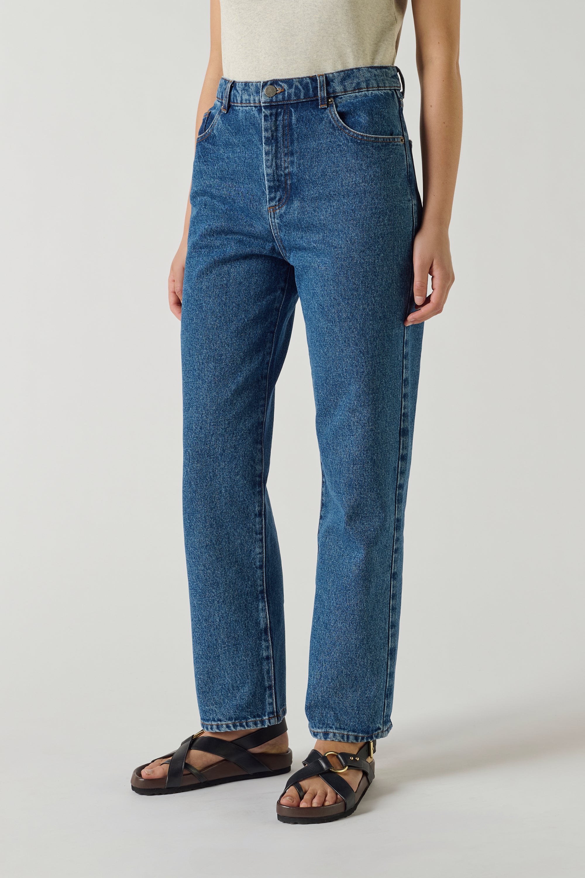 Jeans BARNABE Denim Washed Blue