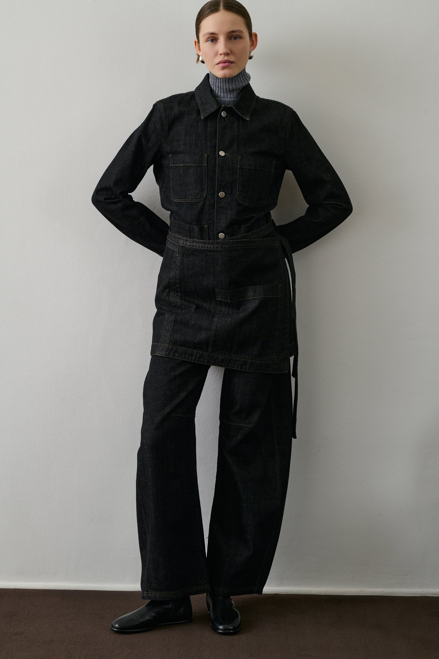 Veste Garry - Denim Brut Noir - Coton - Femme